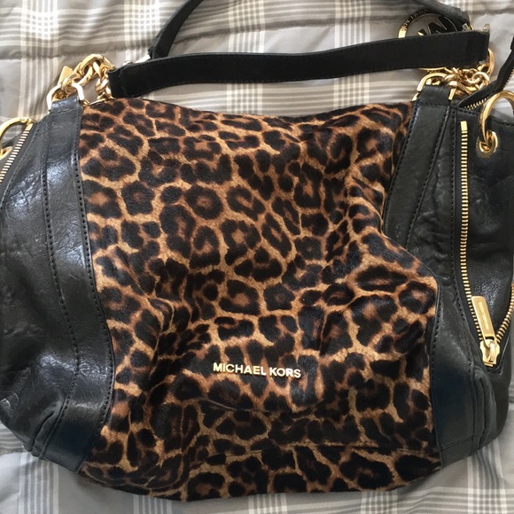 Michael Kors Black Cheetah Purse 2025